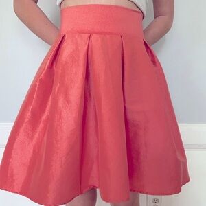 Coral Skirt with back bow